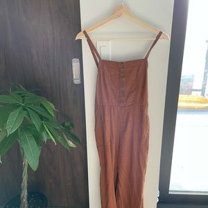 Burnt Orange Jumpsuit Size XS
